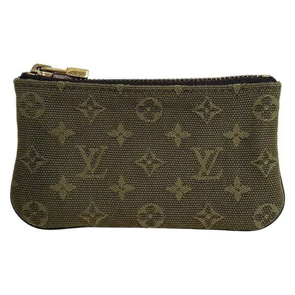 LOUIS VUITTON Pochette Cle TST Khaki Monogram Mini - Unclear Canvas 115-082625 - Picture 1 of 4